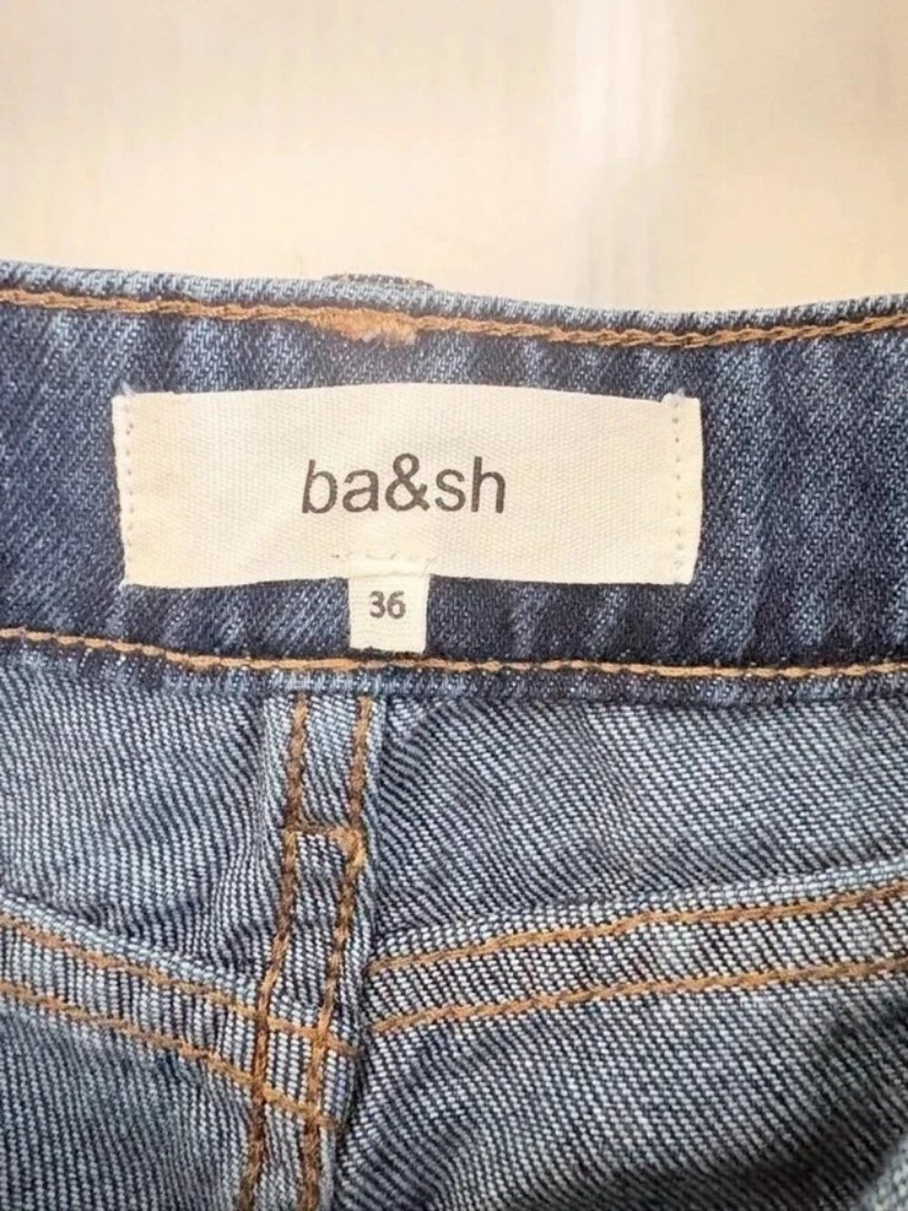 Ba&Sh wide leg jeans size FR36 Orig$260
